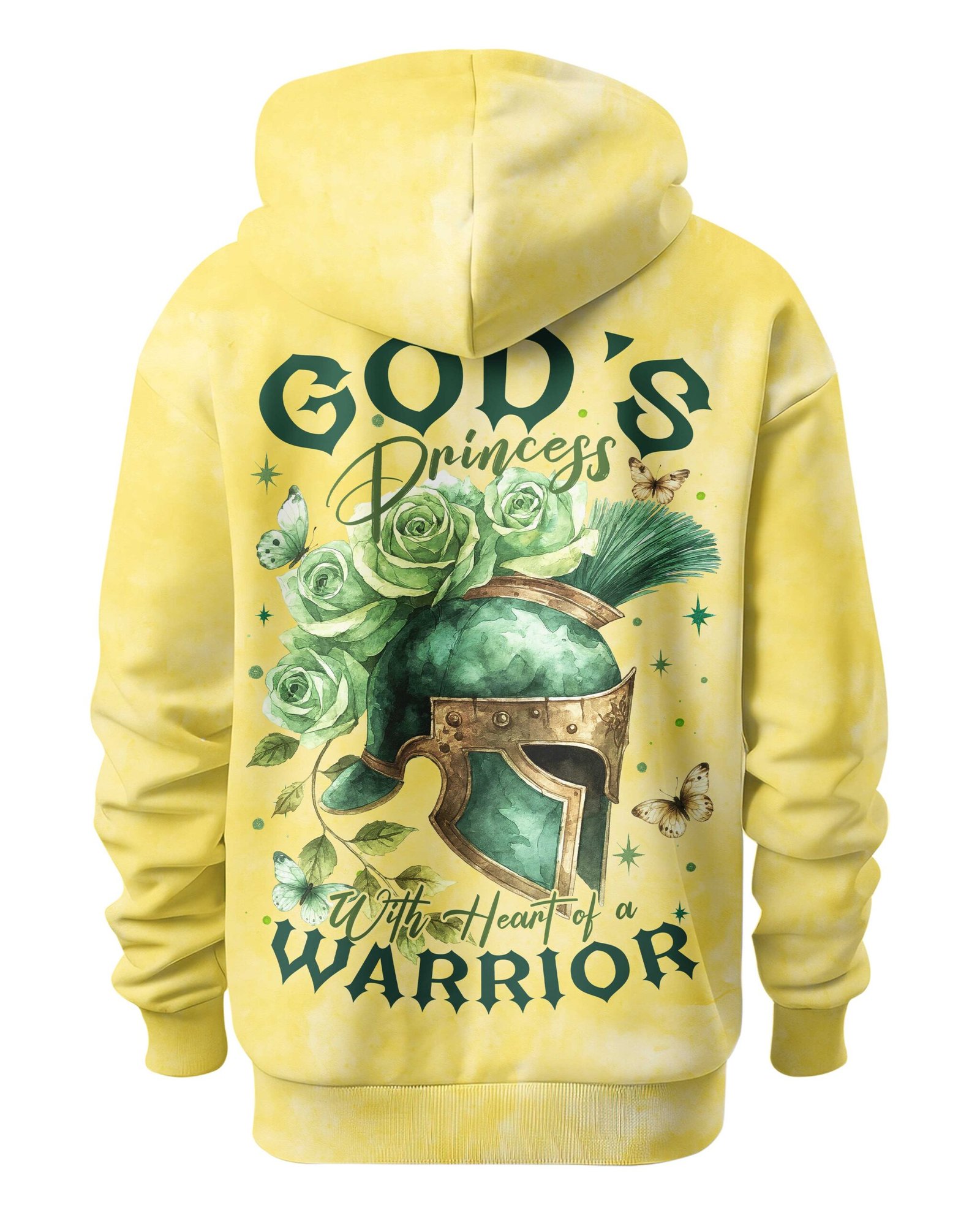 God's Princess All Over Print Hoodie - Image 5
