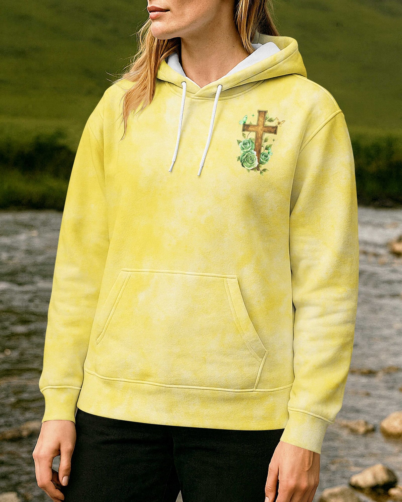 God's Princess All Over Print Hoodie - Image 2