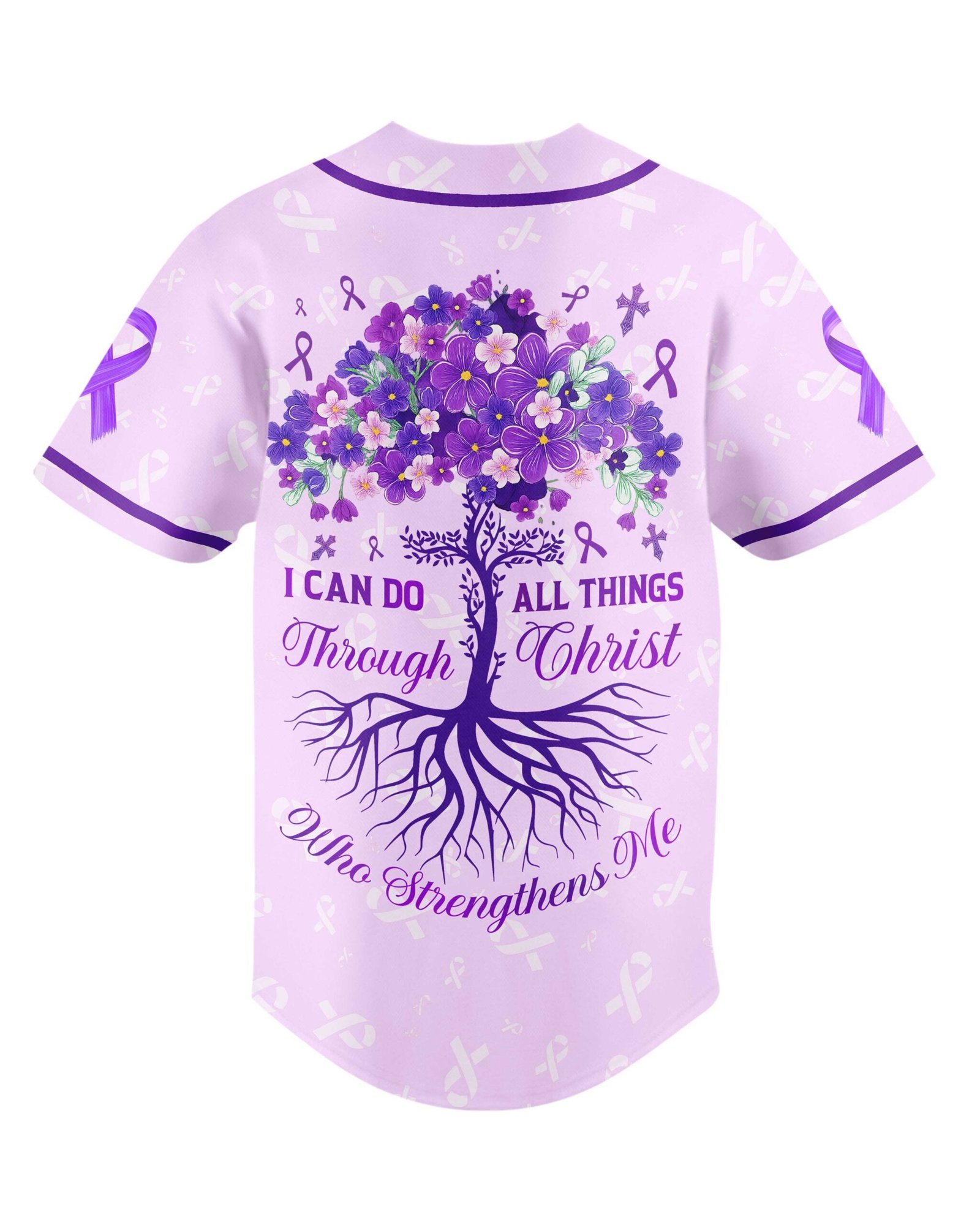 I Can Do All Things Through Christ All Over Print Jersey - Image 7