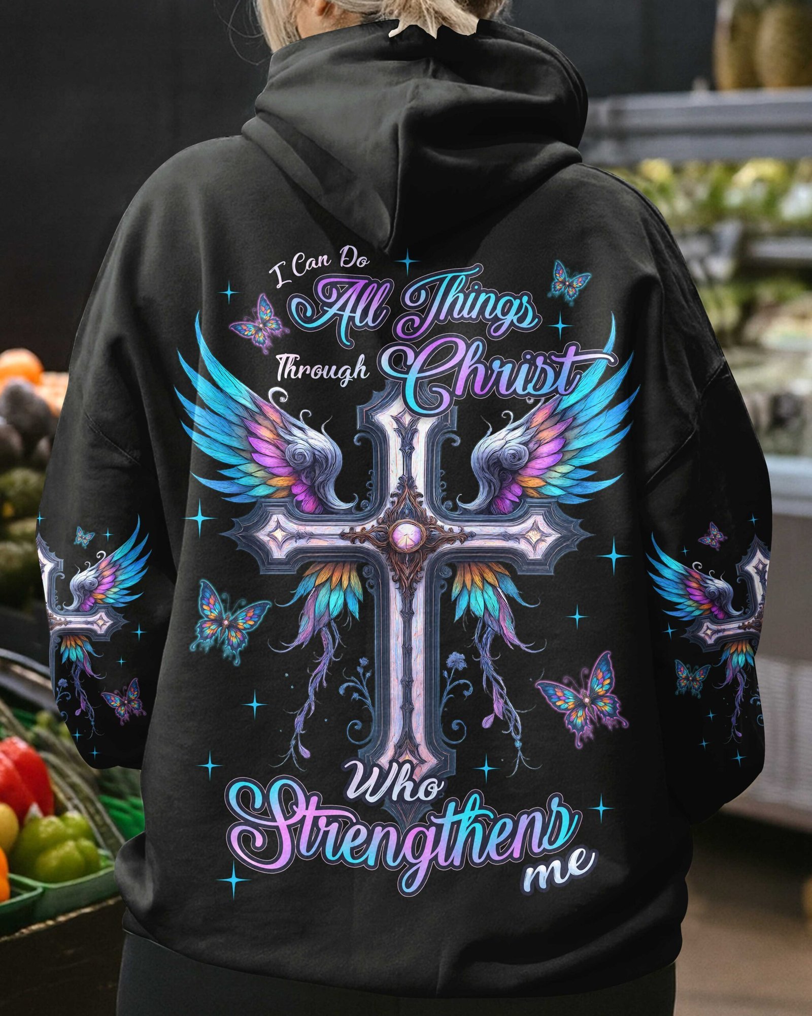 I Can Do All Things Through Christ Who Strengthens Me T-Shirts - Image 3