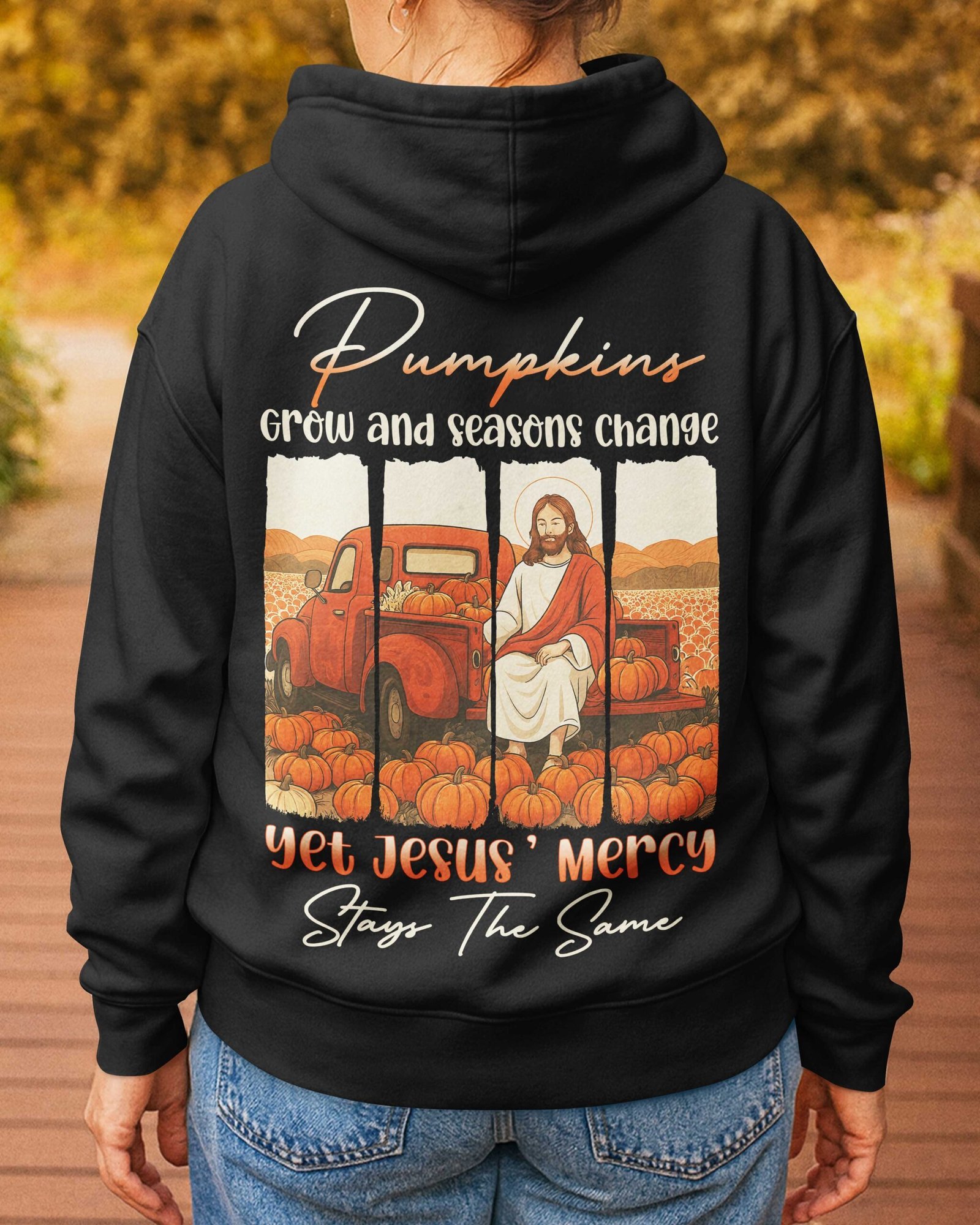 Pumpkins Grow Zip Hoodie - Image 2