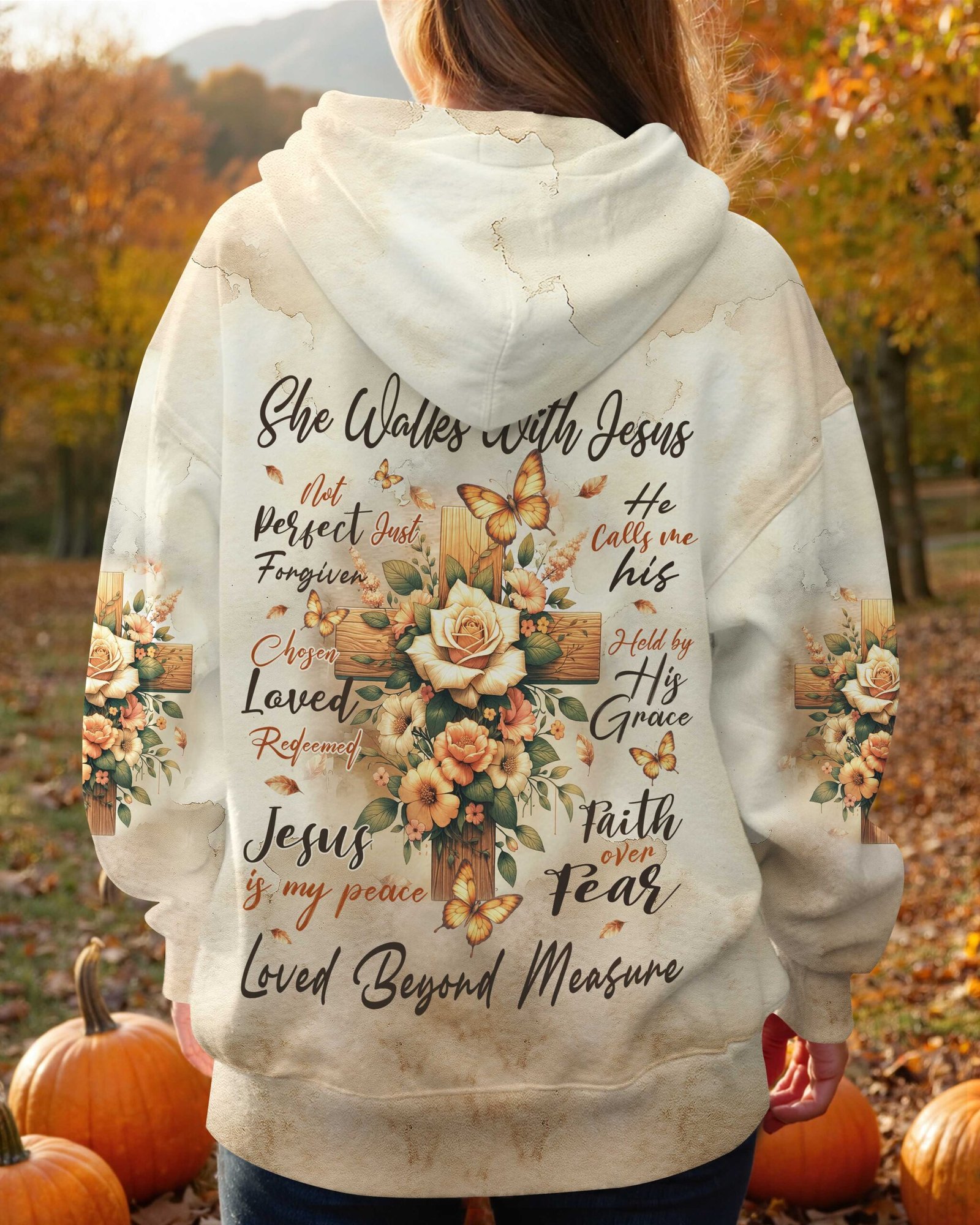 She Walkes With Jesus T-Shirt - Image 8