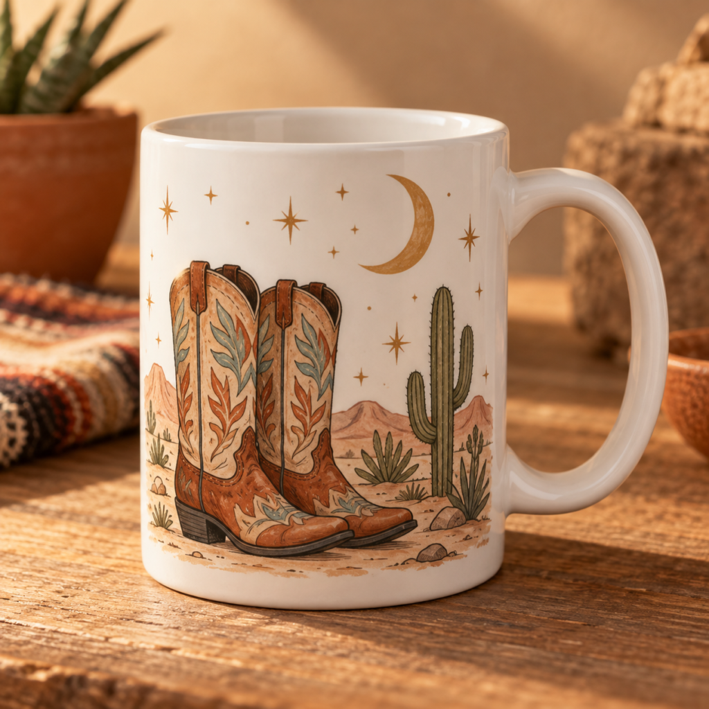 Cowboy Boots Mug